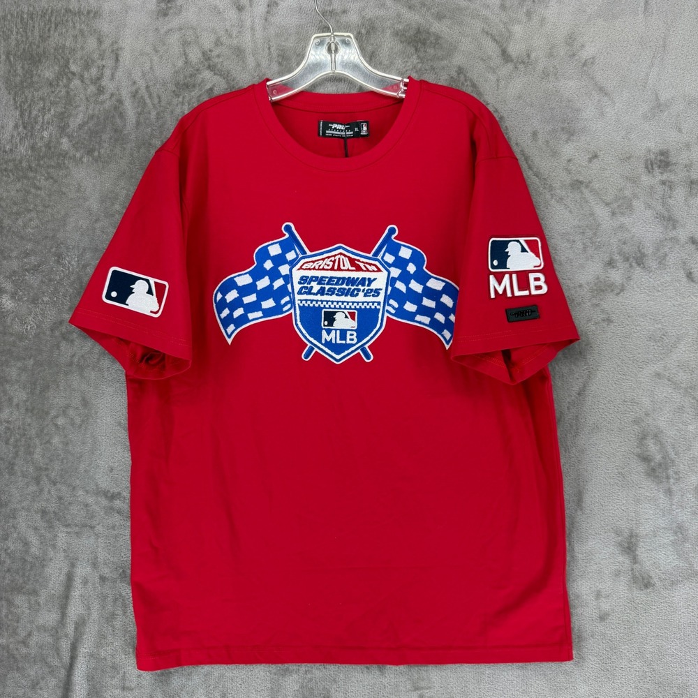 Pro Standard MLB Bristol Speedway Classic 25 Red T-Shirt Mens XL LML136959-RED